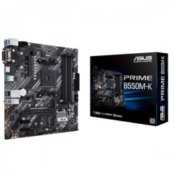 ASUS Prime B550M-K AMD Ryzen AM4 Motherboard Dual M.2 NVMe PCIe4.0 HDMI/D-Sub/DVI